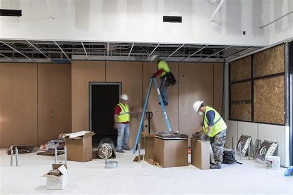 Installation plaque de plâtre